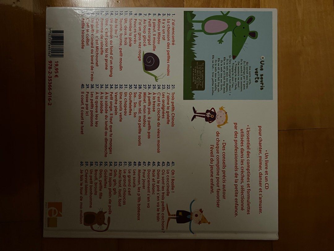 French Children’s Book with CD （分類：兒童書籍）位於 Hong Kong。 由 dormant.hk-70618 提交（商品編號 1267229626，圖片 2）。簡介： 。