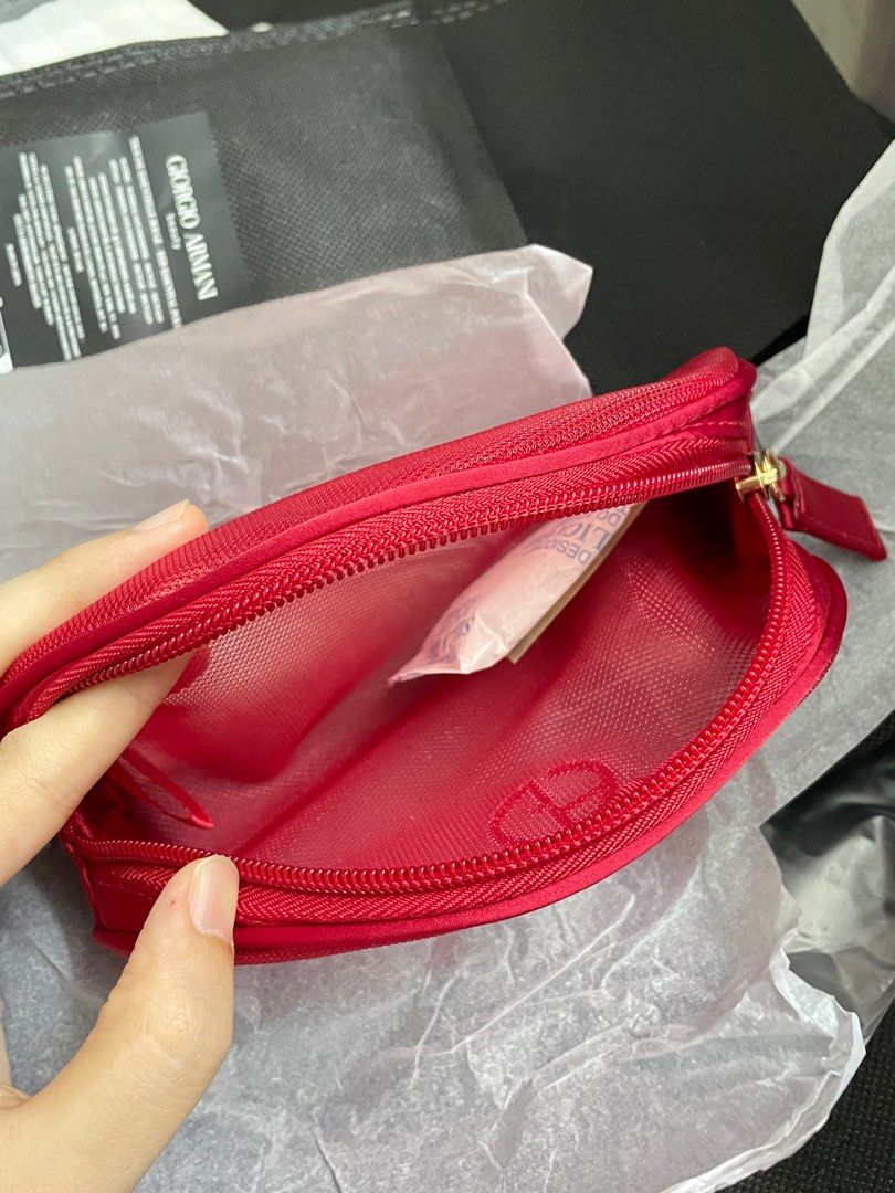 Giorgio Armani Pouch Bag Women s Fashion Bags Wallets