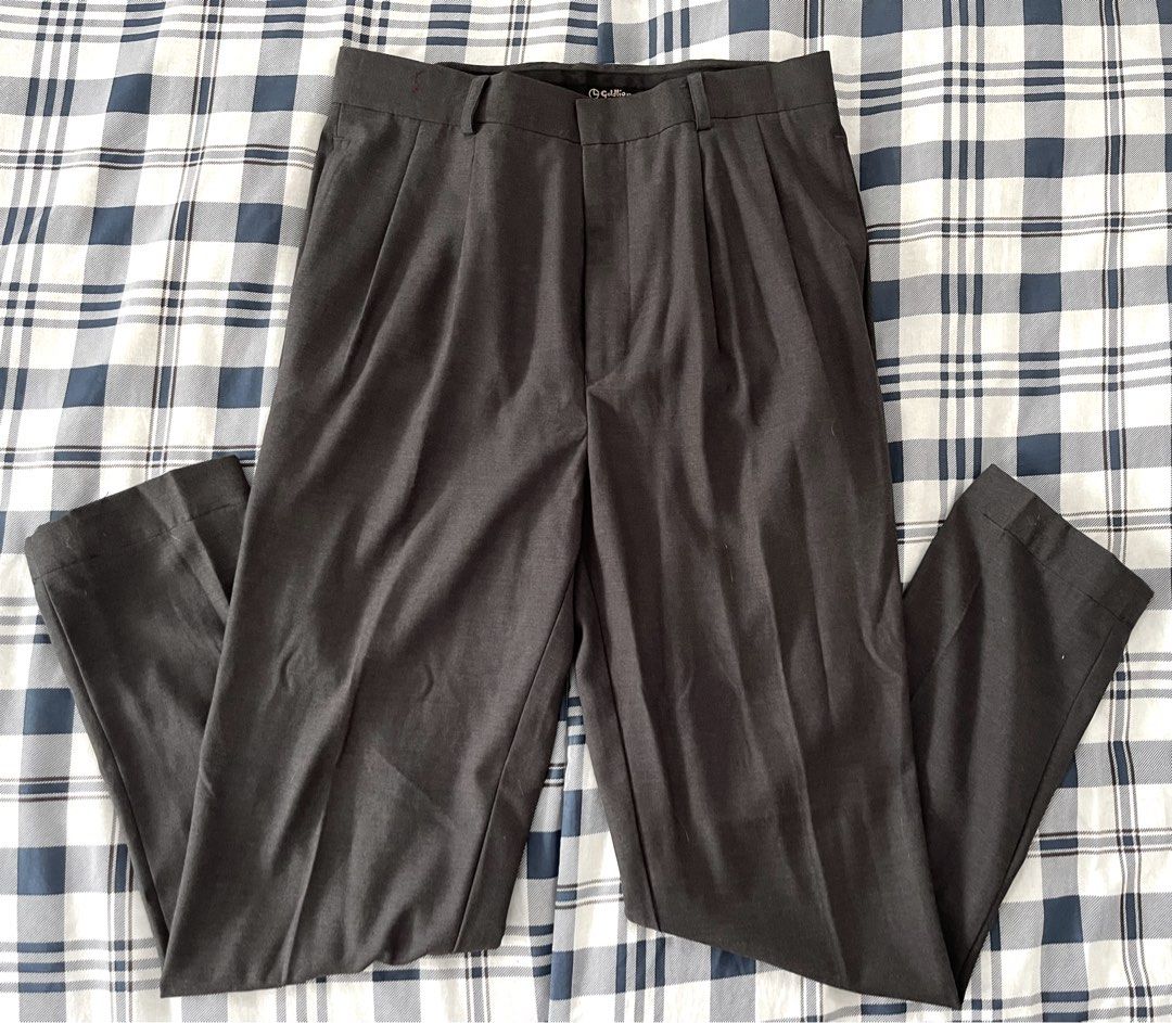 goldlion-dark-grey-pants-men-s-fashion-bottoms-trousers-on-carousell