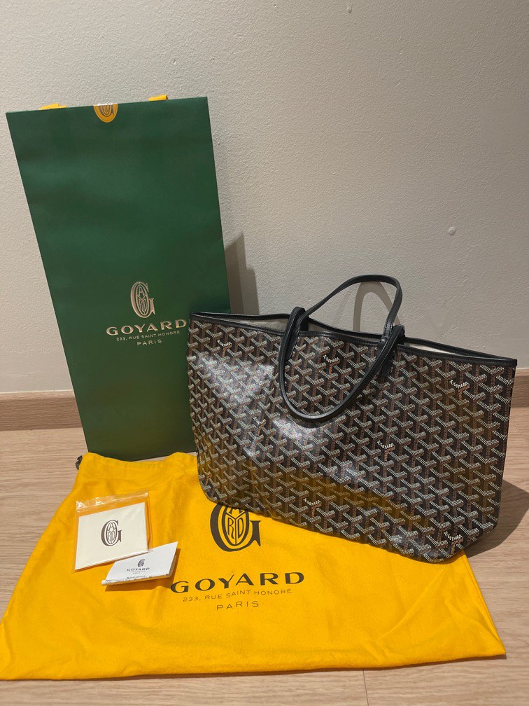 Goyard Saint Louis PM Noir Luxury Bags Wallets on Carousell