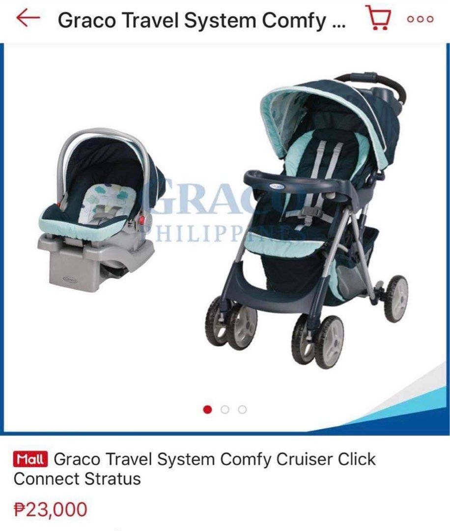 Graco comfy cruiser travel system conrad deals