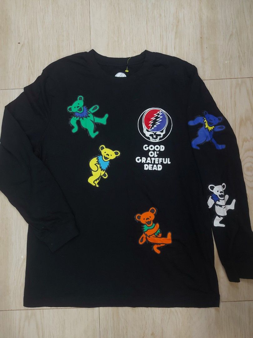 Grateful dead Longsleeve Men s Fashion Tops Sets Hoodies on