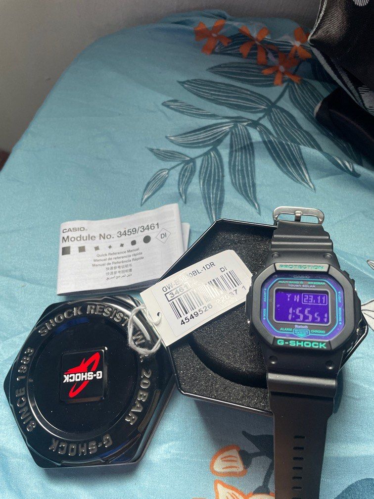 G Shock Petak Joker GW B5600BL 1DR Men s Fashion Watches