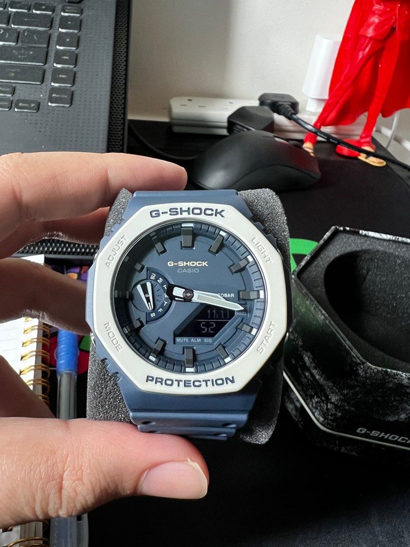 G shock outlet blue navy