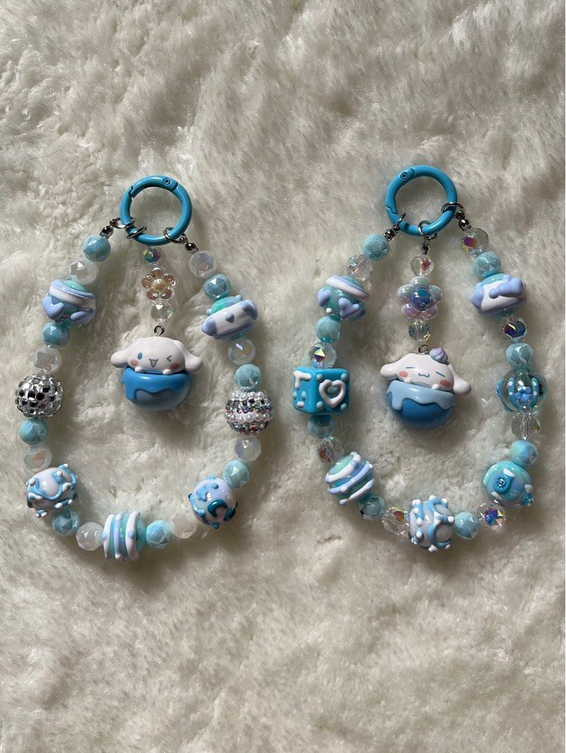 Plush Bag Charm (Cinnamoroll) Sanrio Short Cake Design Series