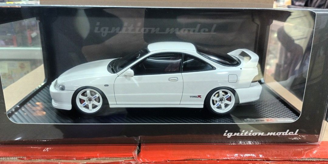IG IGNITION MODEL 1:18 IG3053 HONDA INTEGRA DC2 TYPE R WHITE, 興趣 