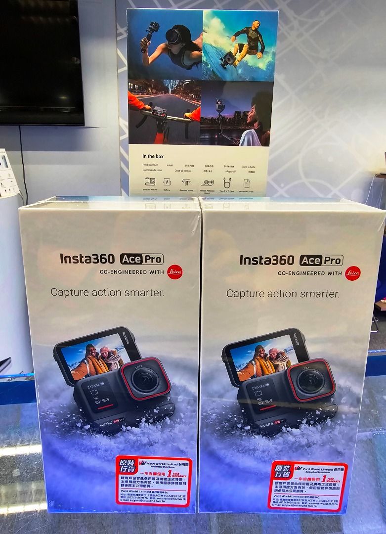 Insta360 Ace Pro Standalone Kit Camera A935292 Video