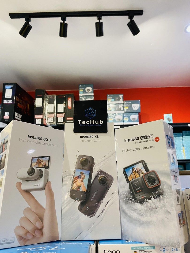 Insta360 Camera (X3,Go3,Ace Pro) (Category: Video Cameras) located in Makati City. Submitted by techubstoreandaccessories (Listing ID 1267317169, Image 3). Description: INSTA360 PROMO: APPLICABLE FOR CASH AND BANK TRANSFER PAYMENT ONLY! X3 - 25,890 GO 3 128GB - 23,900 Ready for Pick-Up / Same Day Delivery Via Lalamove‼️ DETAILS: ✅ Actual Picture Posted. ✅BRAND NEW, SEALED, & ORIGINAL. ✅7 Days Replacement for Factory Defects and 1year Limited Warr