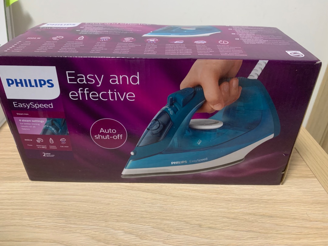 Iron Philips Easy steam GC1756, TV & Home Appliances, Irons & Steamers