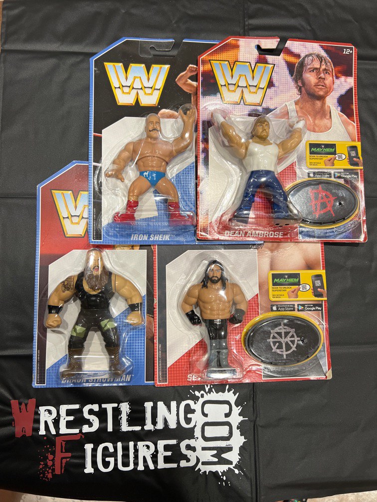 WWE Retro Iron Sheik Hobbies Toys Toys Games on Carousell