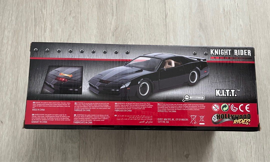 Jada Toys Hollywood Rides - Knight Rider KITT, Hobbies & Toys, Toys ...
