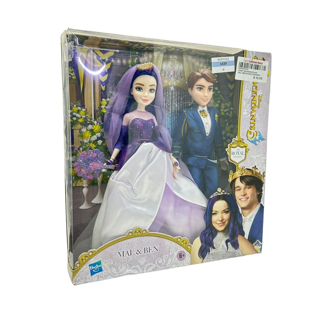 JE Disney Descendants Mal and Ben Dolls Inspired by Disney The