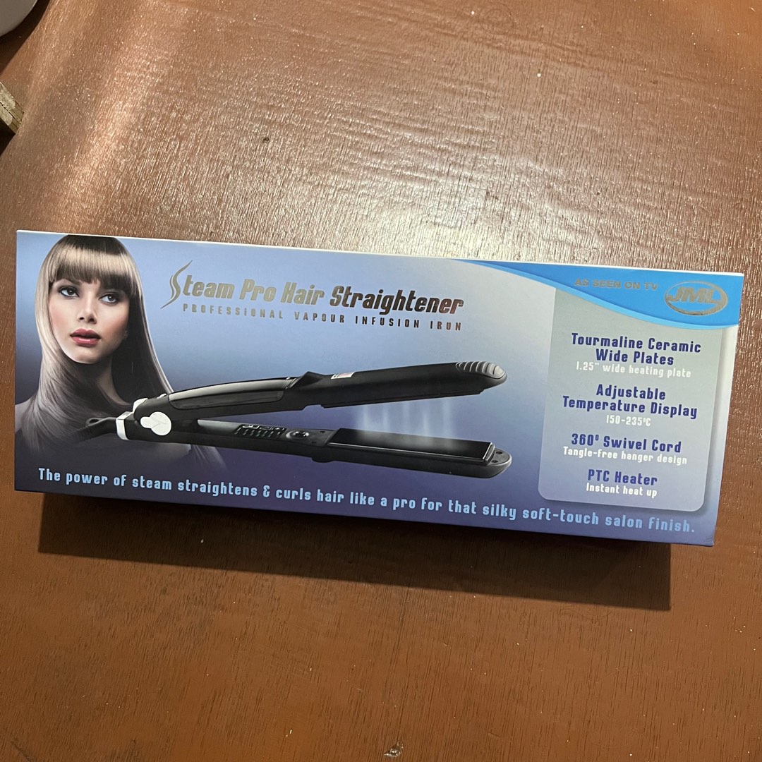 JML Steam Hair Pro Straightener Beauty Personal Care Hair on