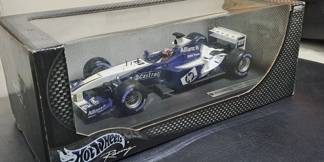 Minichamps 1/18 Williams F1 BMW FW25 - Ralf Schumacher 2003 - Boîte Abîmée