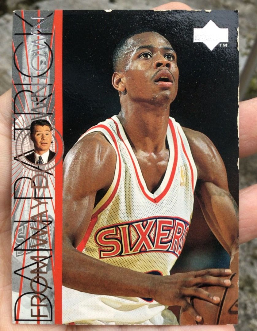 KARTU ROOKIE ALLEN IVERSON 1997 NBA BASKETBALL UPPER DECK CARD