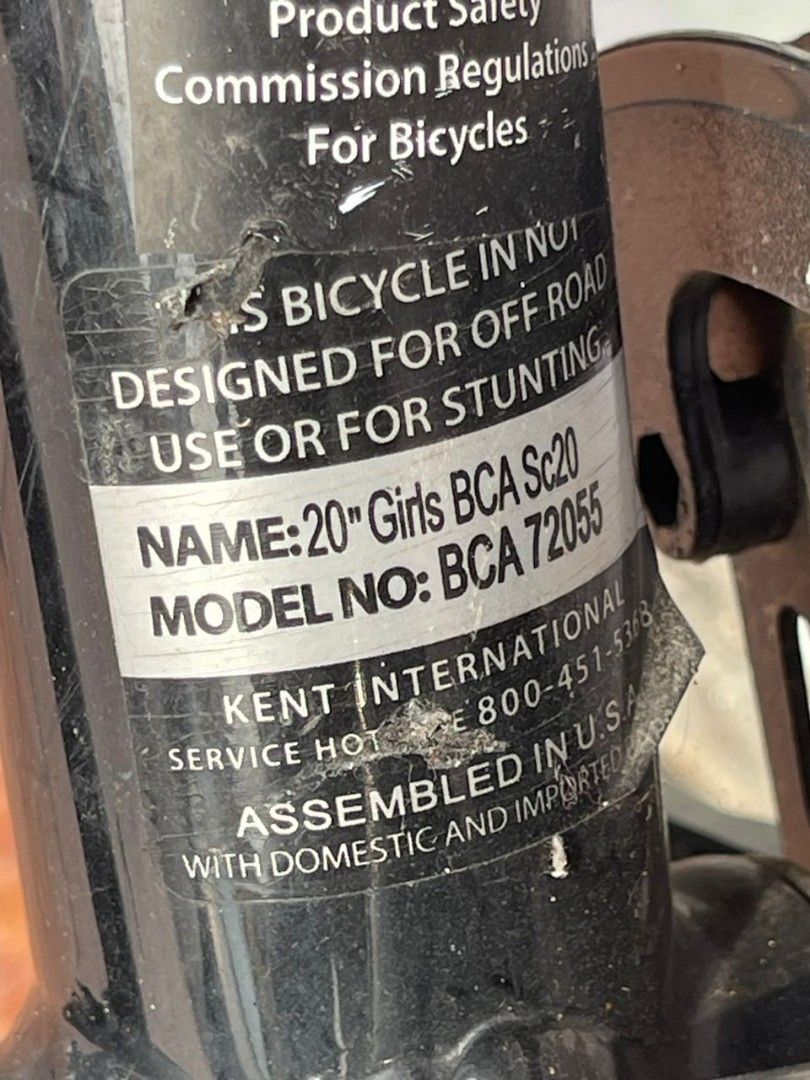 Kent BCA Bicycle Sports Equipment Bicycles Parts Bicycles on