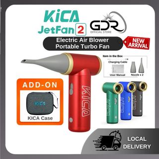 KICA Jetfan 2 Compresse Air Duster Electric Air Dust Blower KICA Jet Fan 2  Portable Cordless Computer Keyboard Cleaner 100000RPM