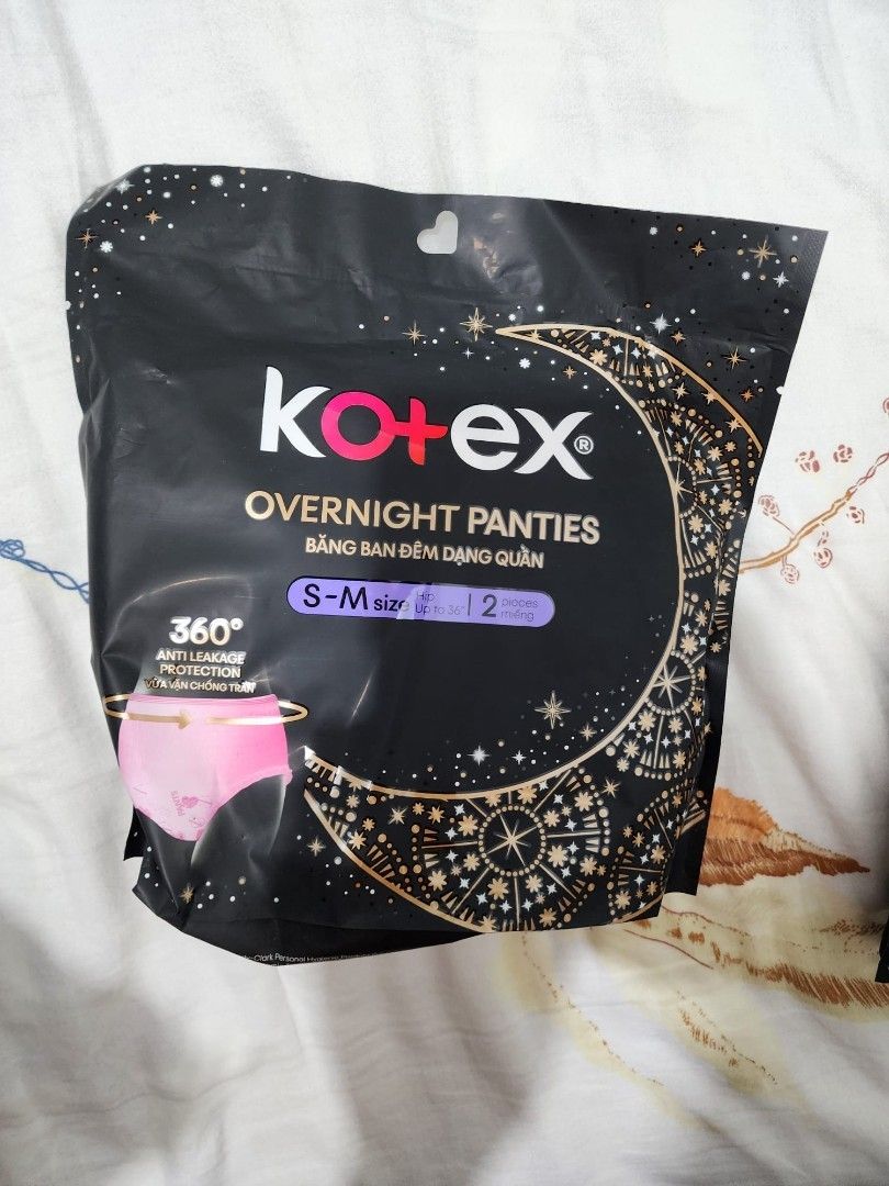 Kotex overnight panties, Beauty & Personal Care, Sanitary Hygiene on