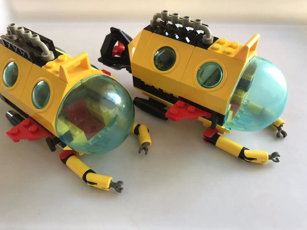 Lego 6442 Lego 442 Lego 6442 Vintage潜水艇童年回忆, 興趣及遊戲, 玩具&