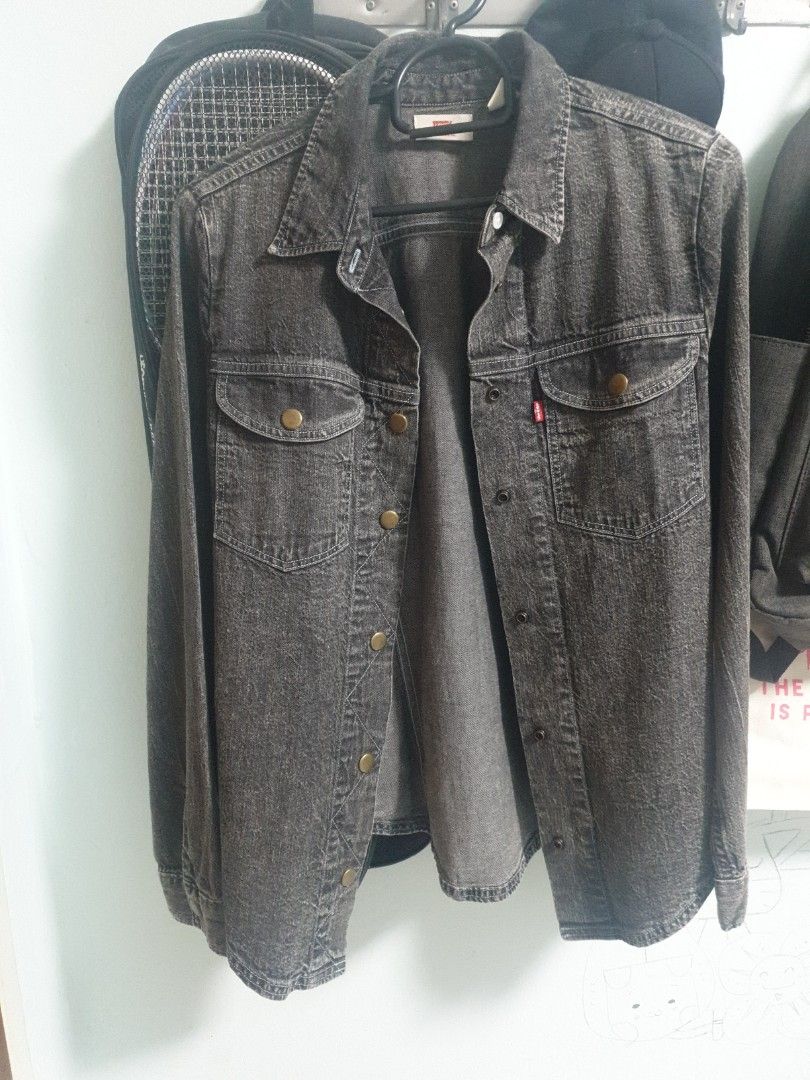 Levis denim jacket mens sale cheap