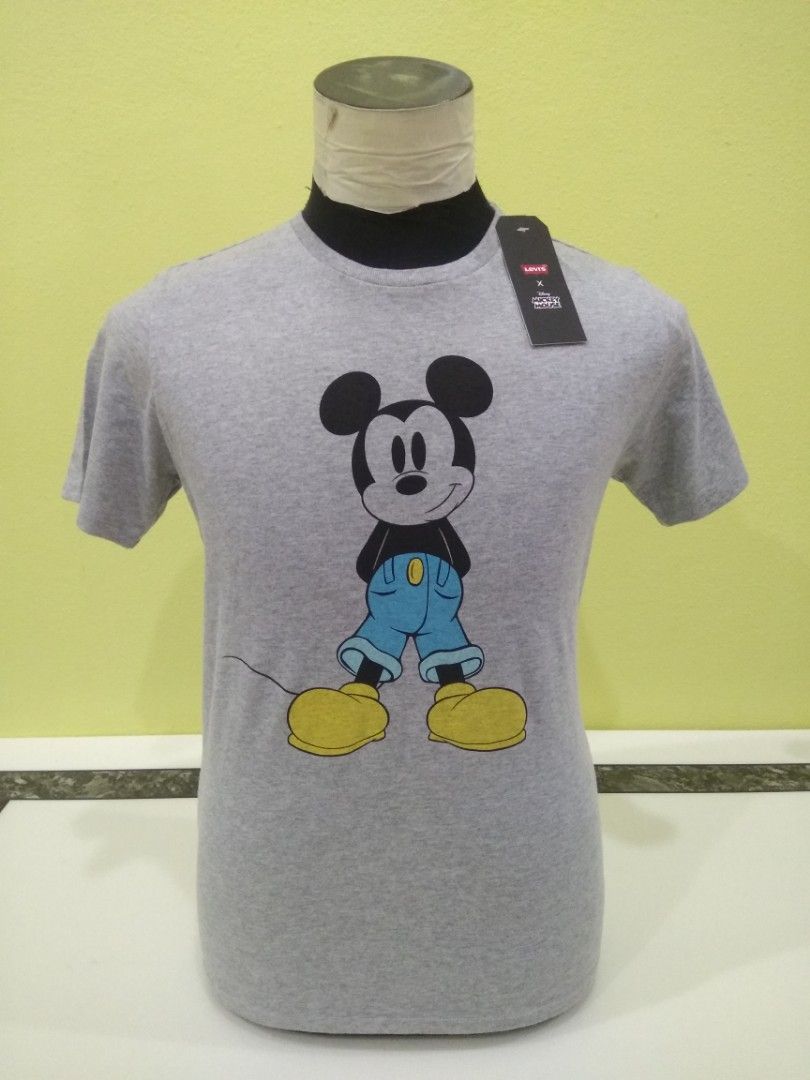 Mickey mouse top t shirt levis