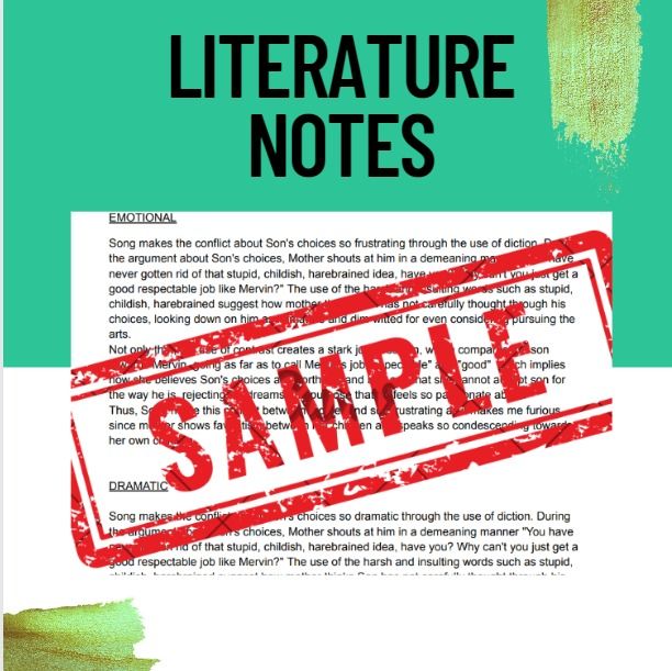 LITERARURE NOTES Something Old Something New Something Borrowed ...