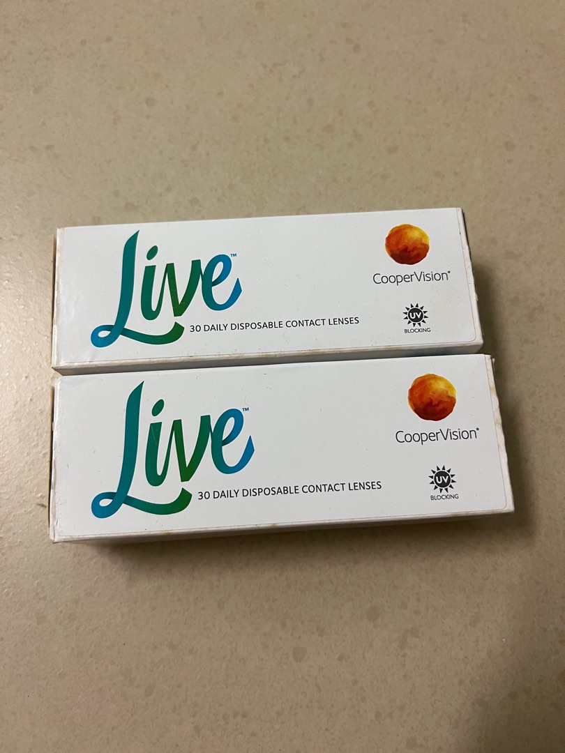 Live 1 Day Cooper Vision Contact Lens (30pcs/Box), Women's Fashion ...