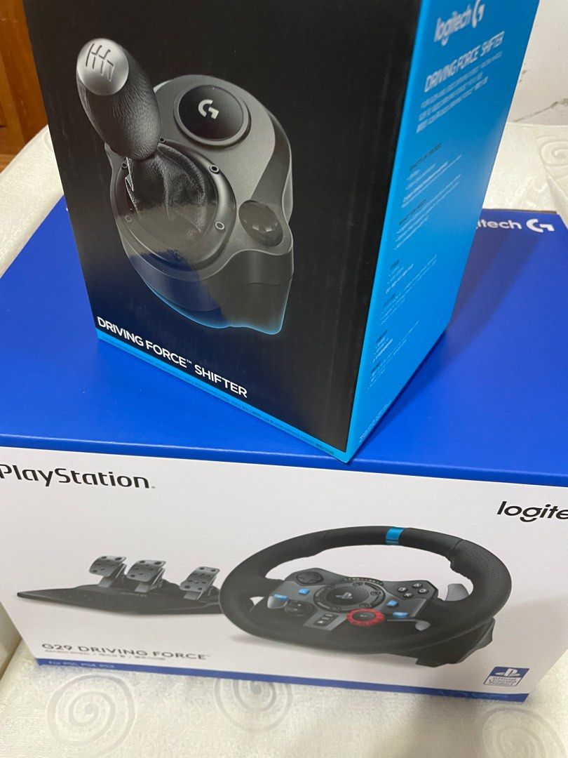 Logitech G29 with shifter, Video Gaming, Gaming Accessories