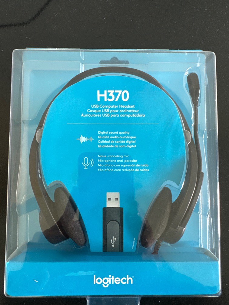 Logitech H370, Audio, Headphones & Headsets on Carousell