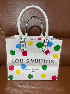LV x YK Petit Sac Plat Tote Bag Monogram Canvas - Wallets and Small Leather  Goods M81867