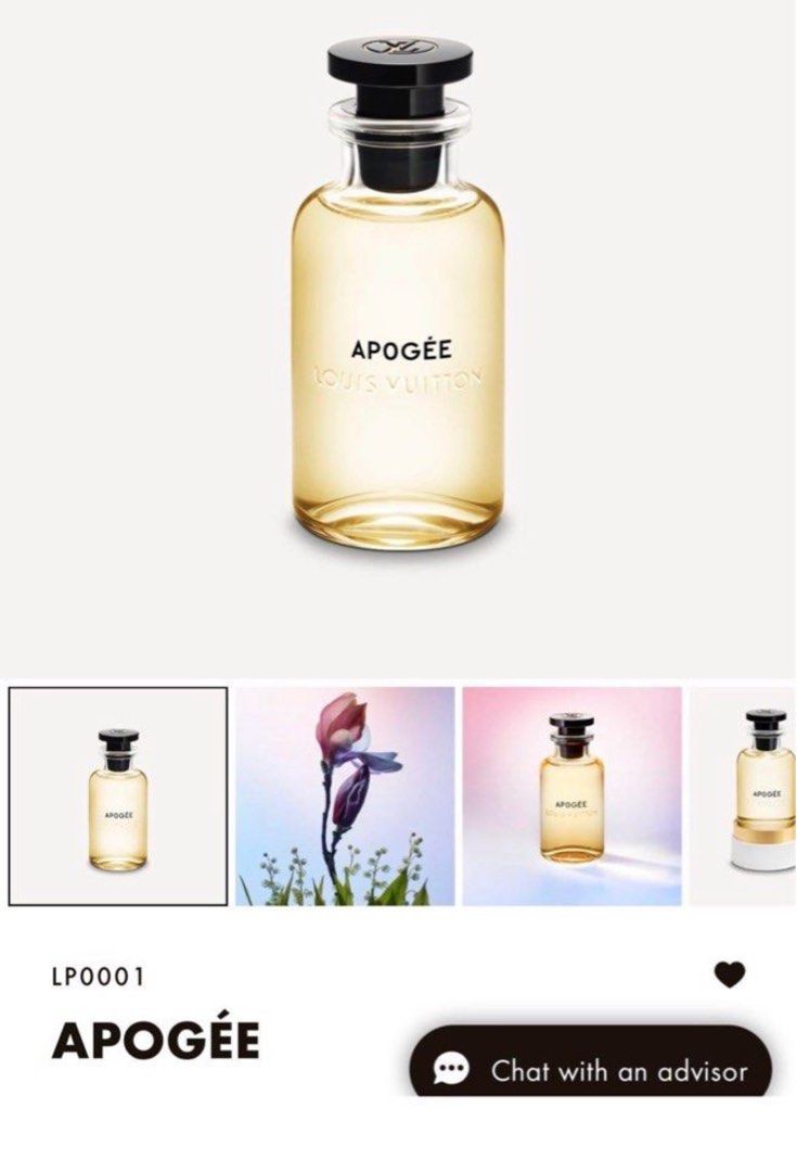 Louis Vuitton perfume LV 香水Apogee 全新full set （Christmas gift