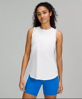 Lululemon Sculpt Tank Top Back Vent in White
