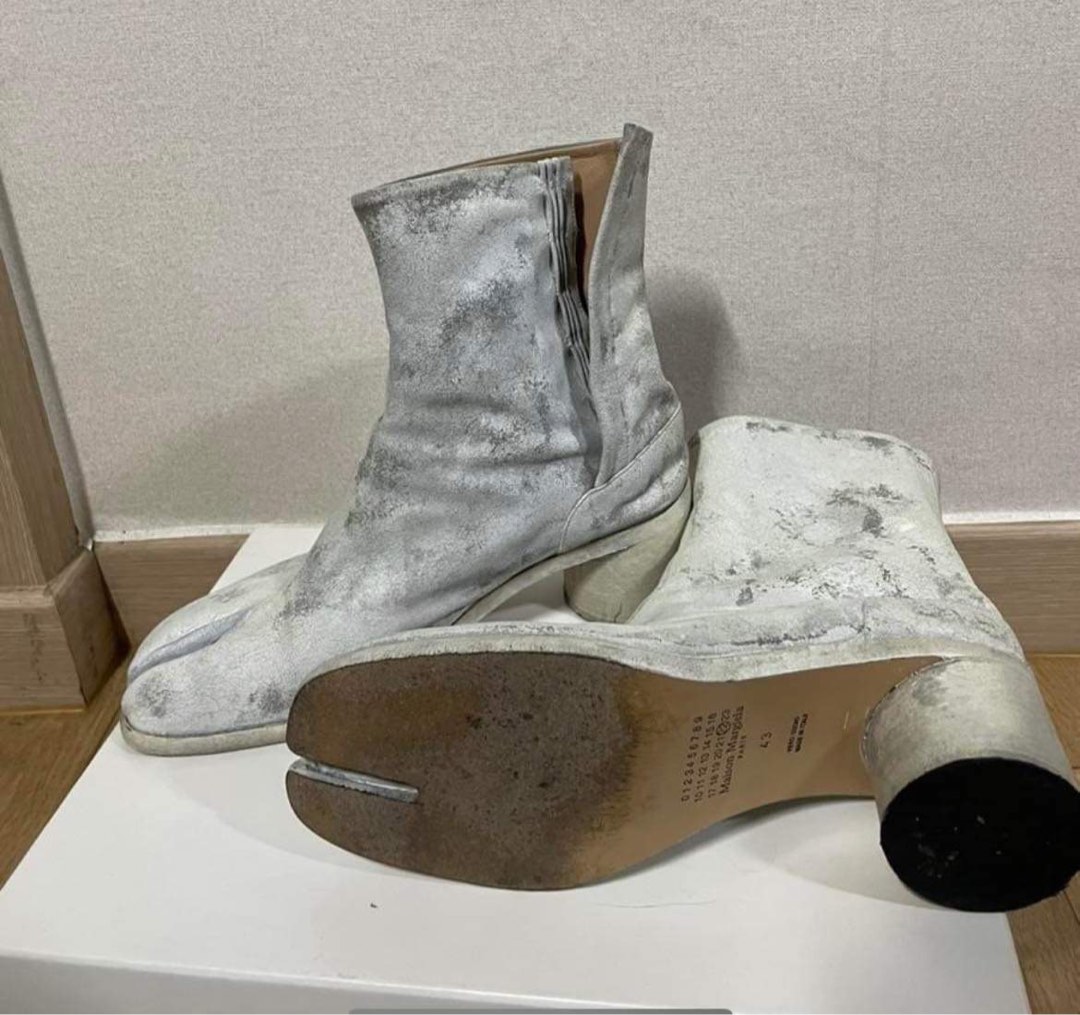 margiela painted boots