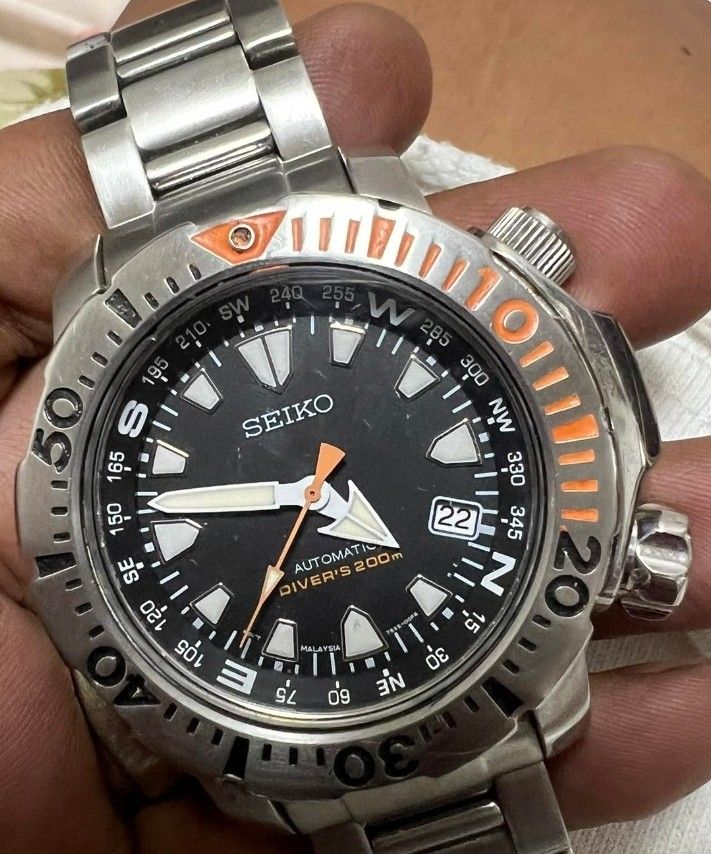 MALAYSIA Movt Seiko LandMonster Snm035 Land Monster Diver Limited
