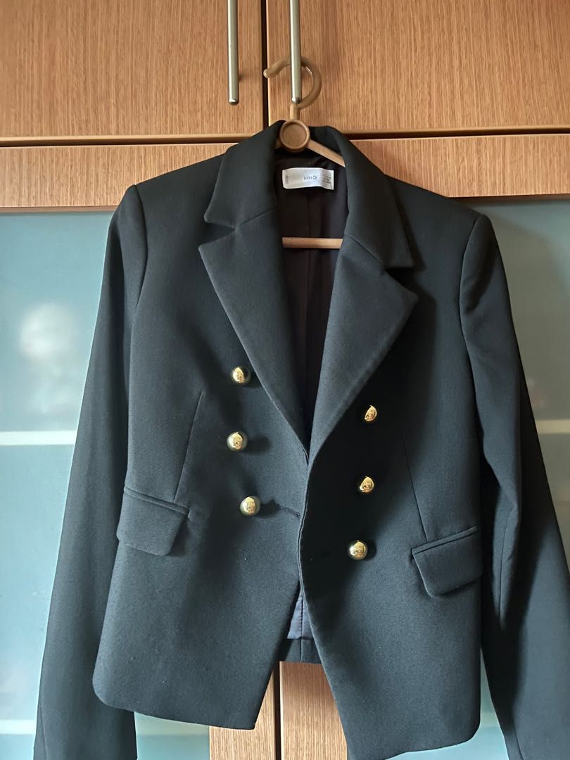Mango military blazer sale