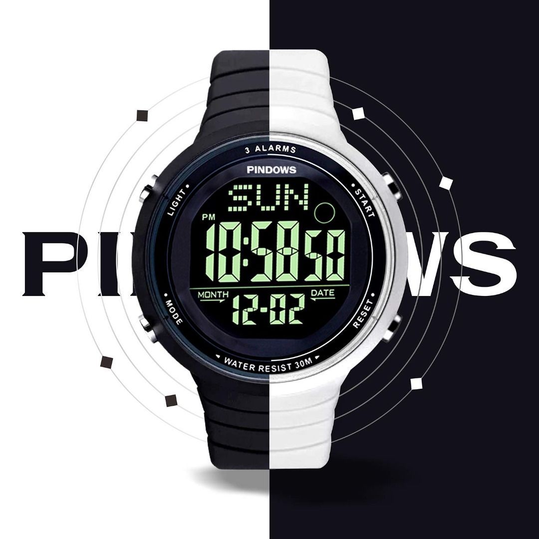 Men's digital military watches store