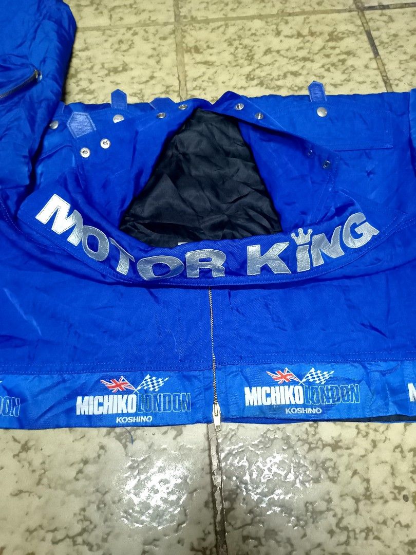 Michiko London x Motor King Windbreaker Jacket, Men's Fashion, Coats