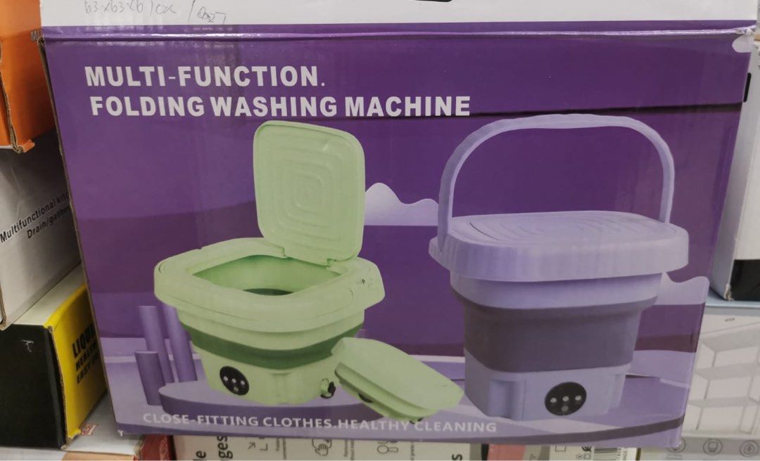 Mini washing machine (Category: Washing Machines and Dryers) located in Singapore. Submitted by limjunnhao68750 (Listing ID 1267339421, Image 1). Description: Can use for fast washing and for undergarments max 10 min only.