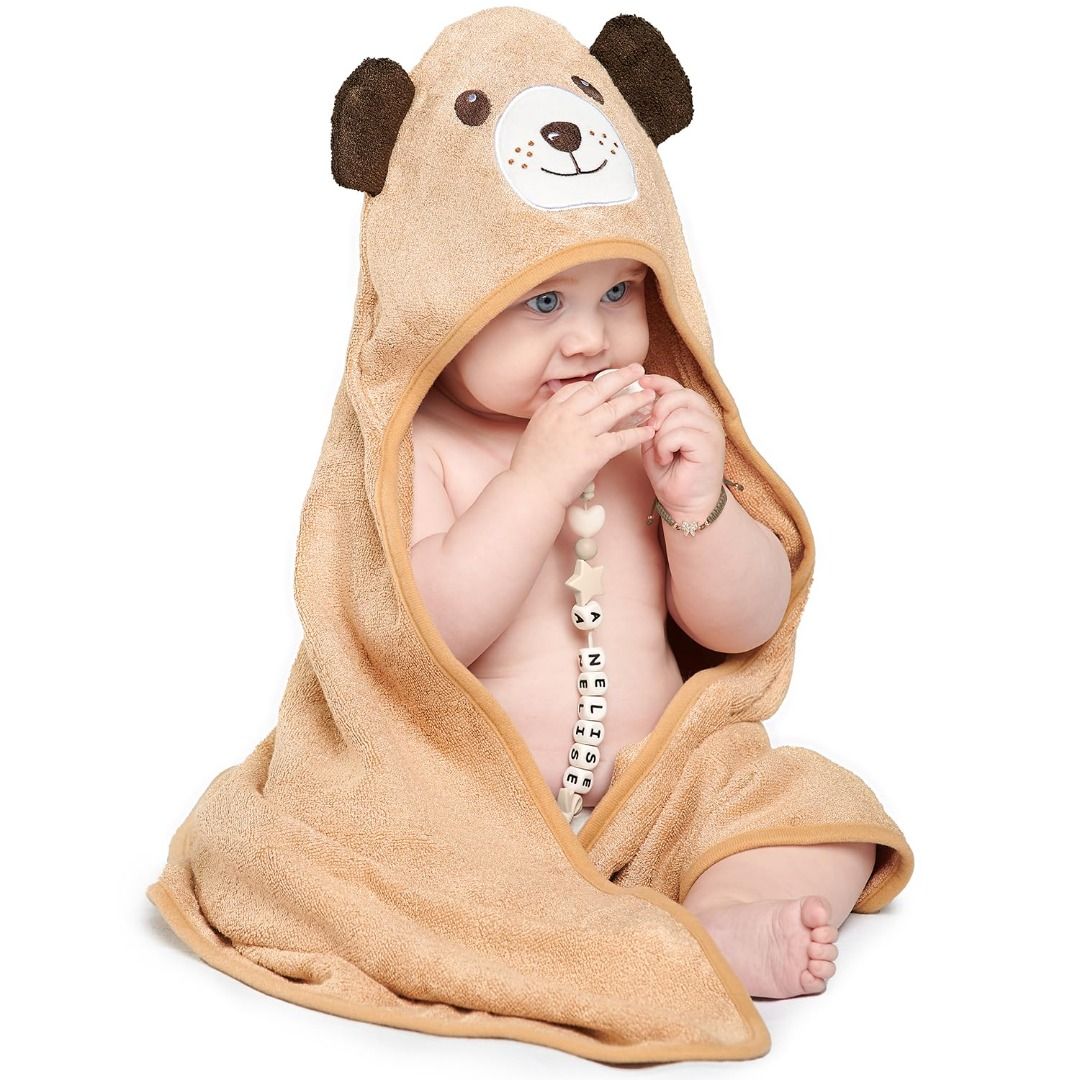 Mini boo bamboo hooded towel sales