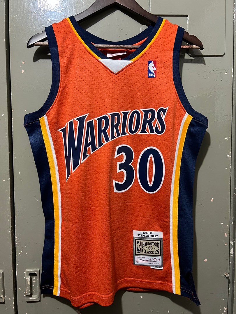 steph curry mitchell and ness jersey