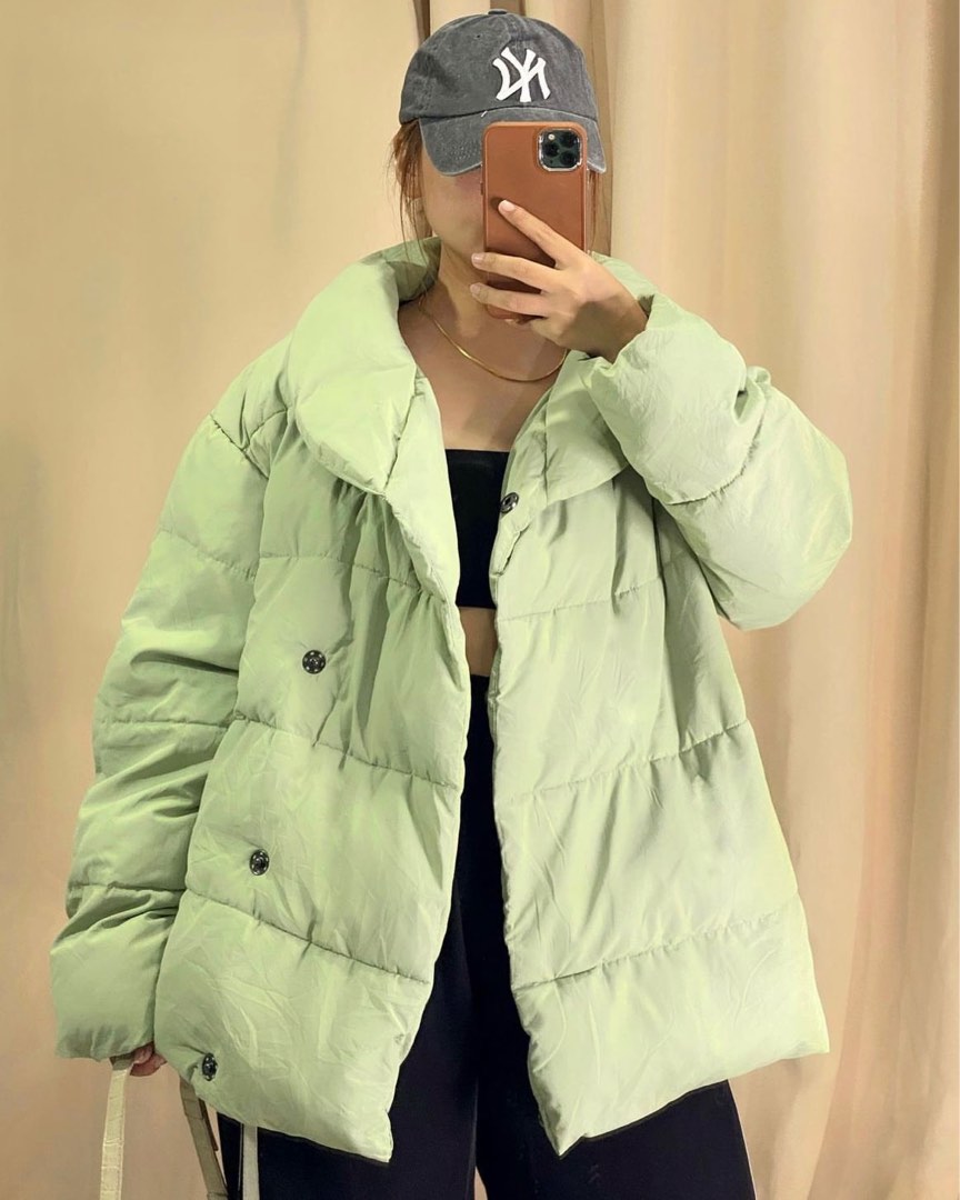 Monki Oversized Puffer Jacket Women s Fashion Coats Jackets