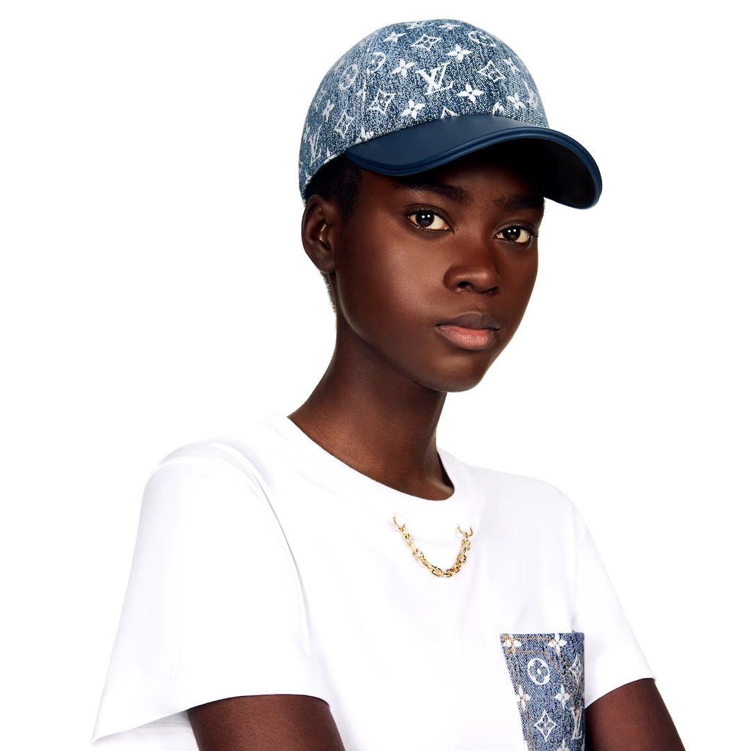Monogrammed discount denim hat