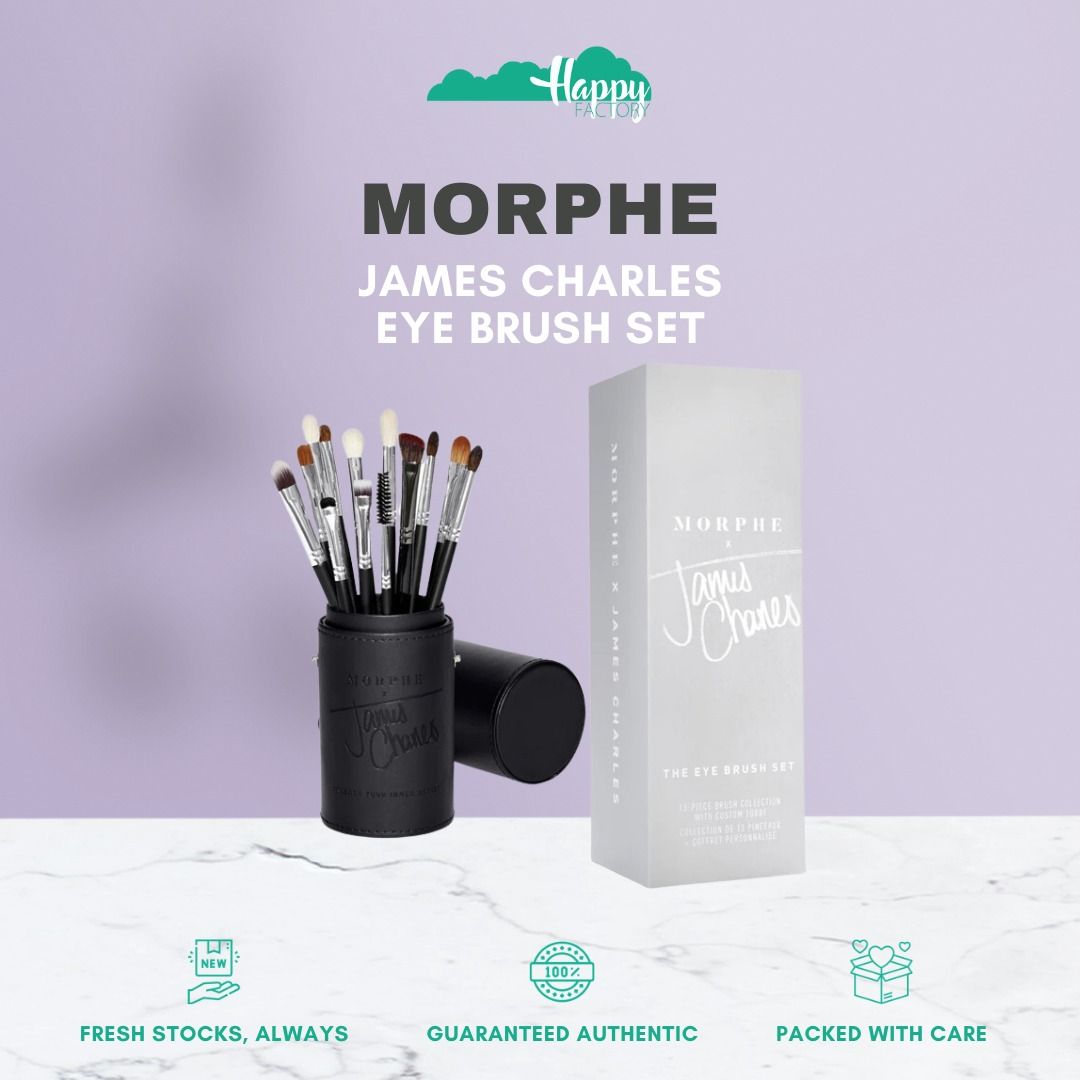 Morphe x james charles the eye brush set deals