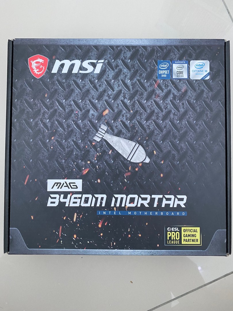 MSI B460M MORTAR, Computers & Tech, Parts & Accessories, Computer Parts ...