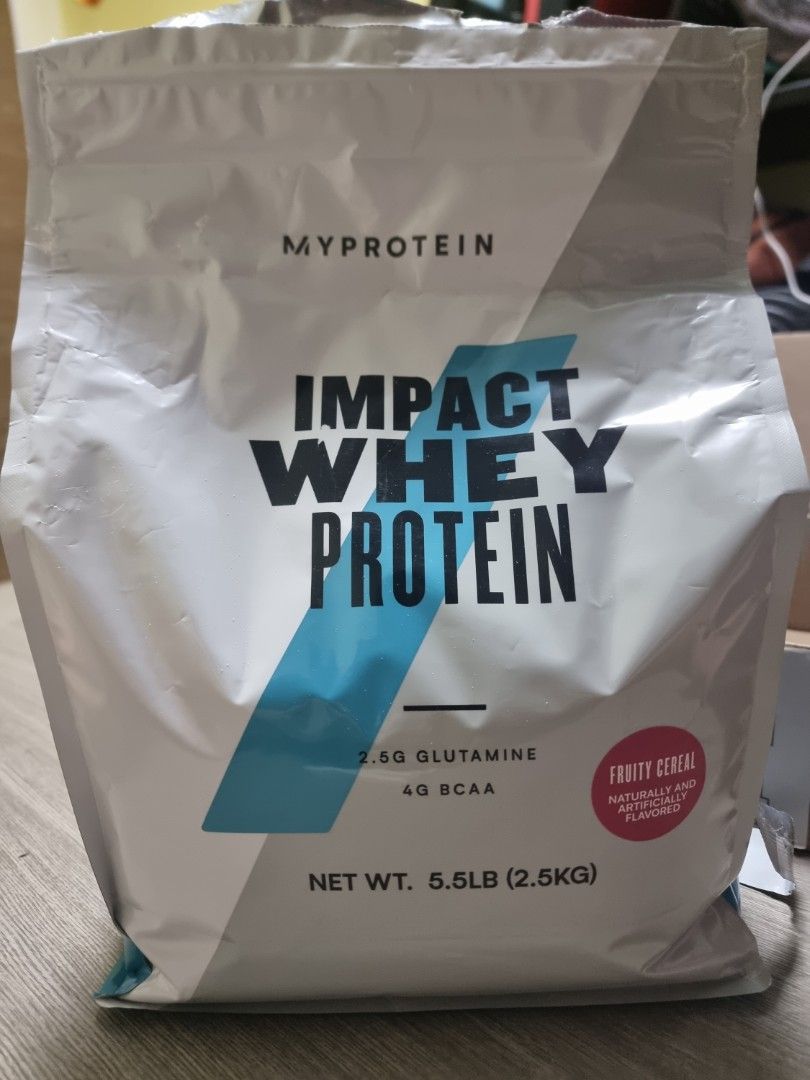 Myprotein Impact Whey Protein Fruity Cereal, Health & Nutrition, Health