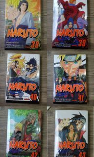 Naruto Manga 6 Volumes: 38 - 43
