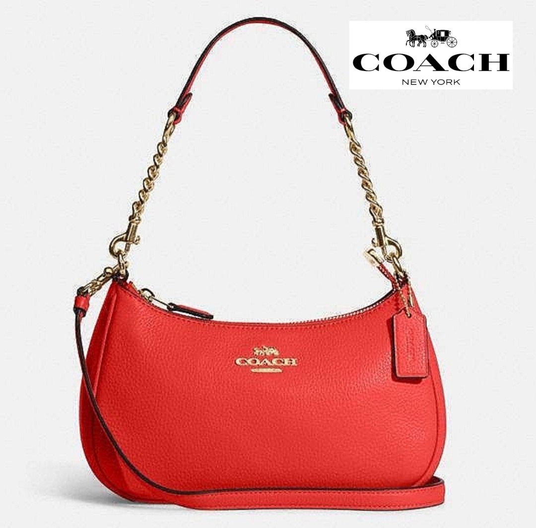 Coach bags new arrivals red color