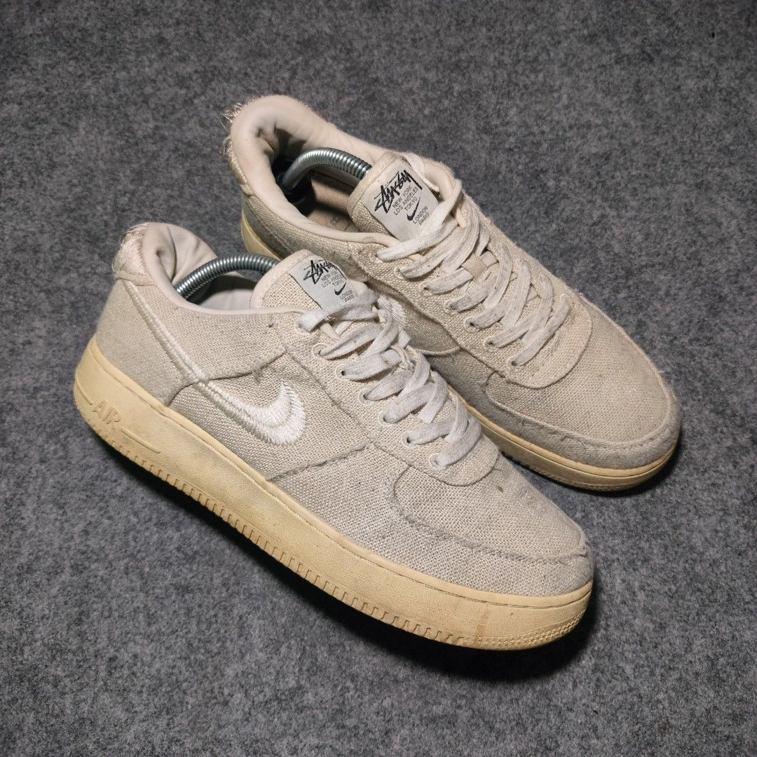 Harga Nike Air Force X Stussy Air Force Mid Stussy Black White