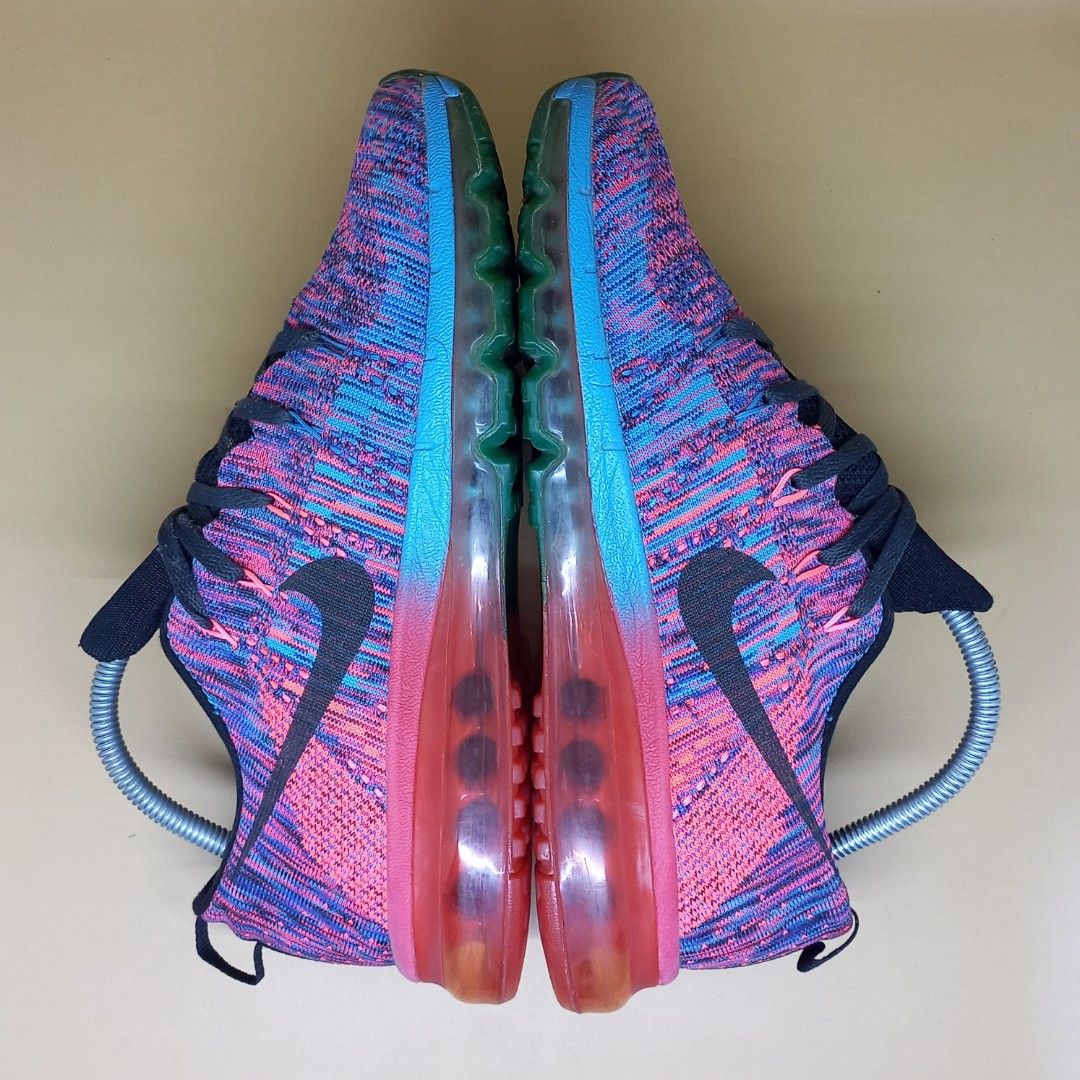 Nike Air Max Flyknit Blue Lagoon 42 sneakers kasual second Fesyen
