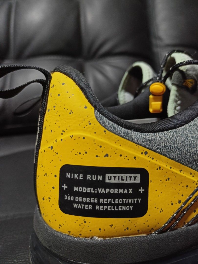 Nike vapormax run utility yellow discount